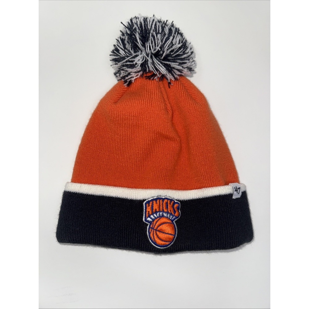 New York Knicks NBA Basketball Beanie Hat Pompom